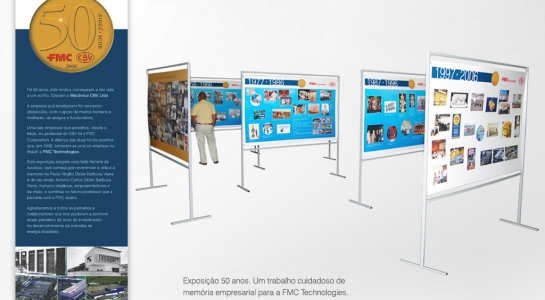 Exposição 50 anos – Memória Empresarial – FMC Technologies.