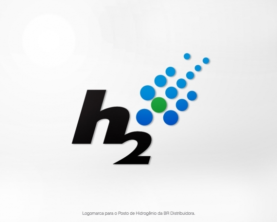 Logomarca para o posto de Hidrogênio da BR Distribuidora