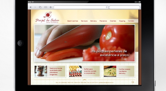 Website – Portal do Sabor
