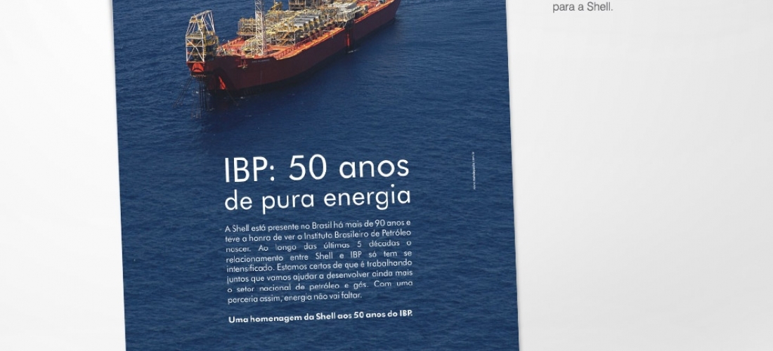Anúncio de 50 anos do IBP – Shell